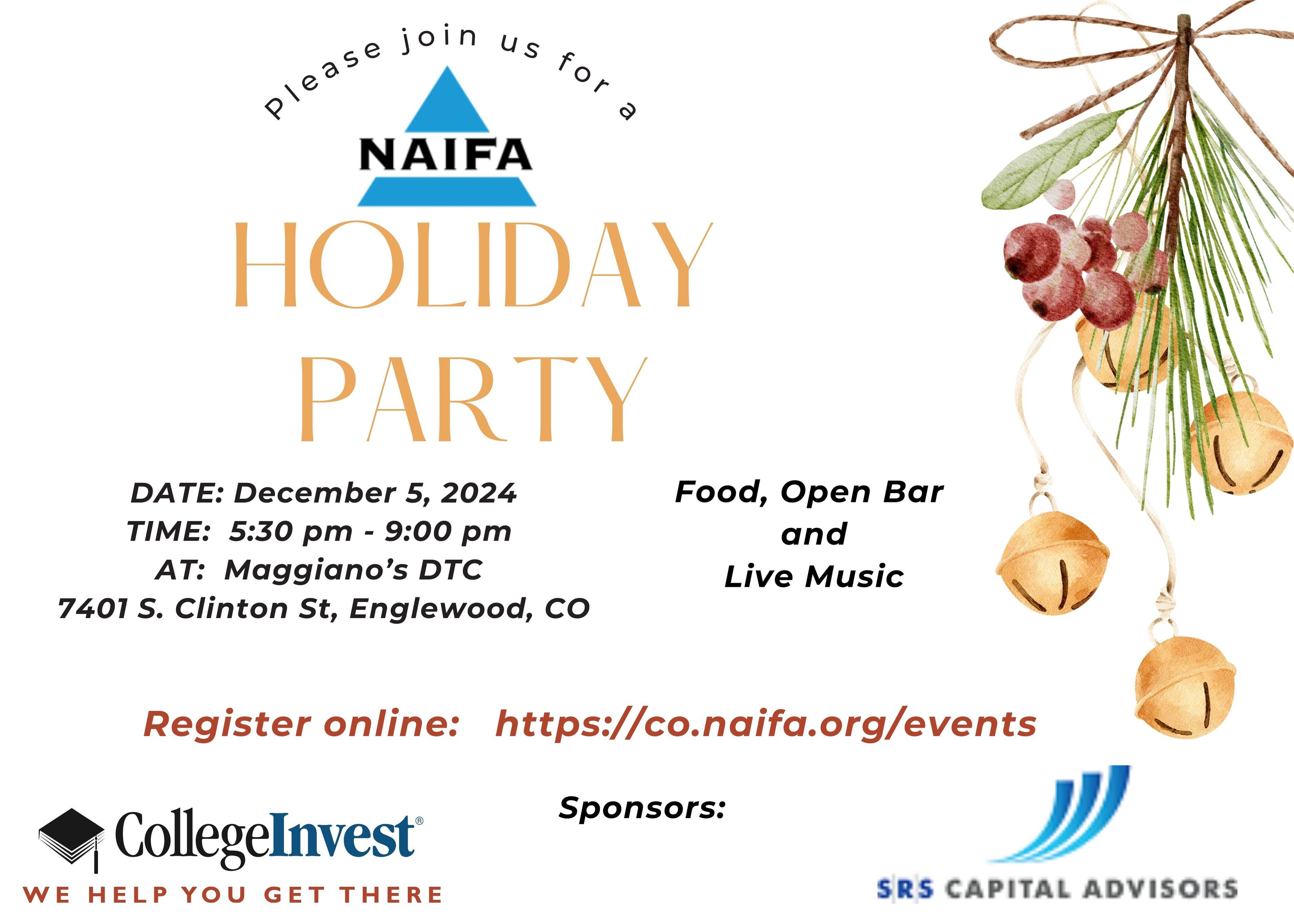 NAIFA Holiday 24 Invite