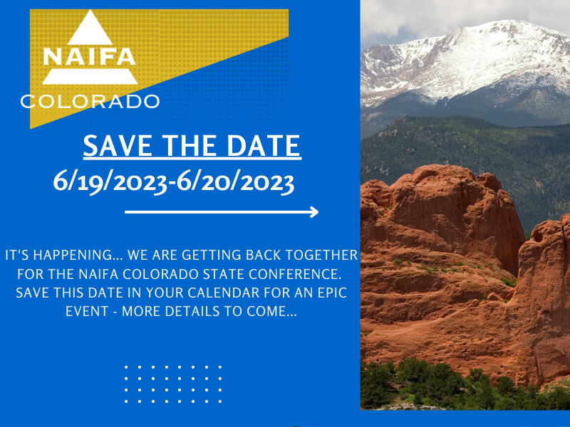 Save the date state conference 2023
